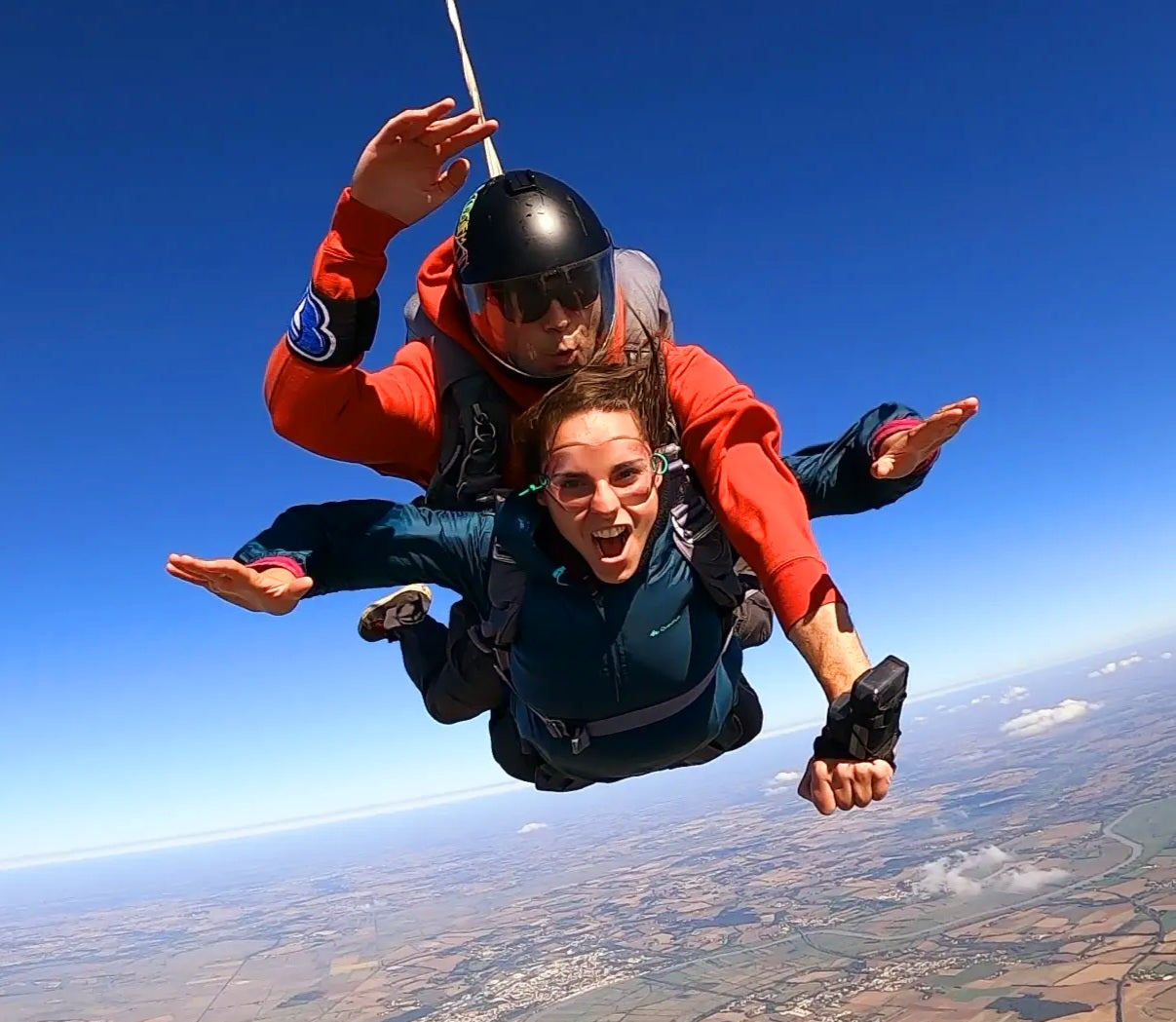 Baptême en Parachute Tandem