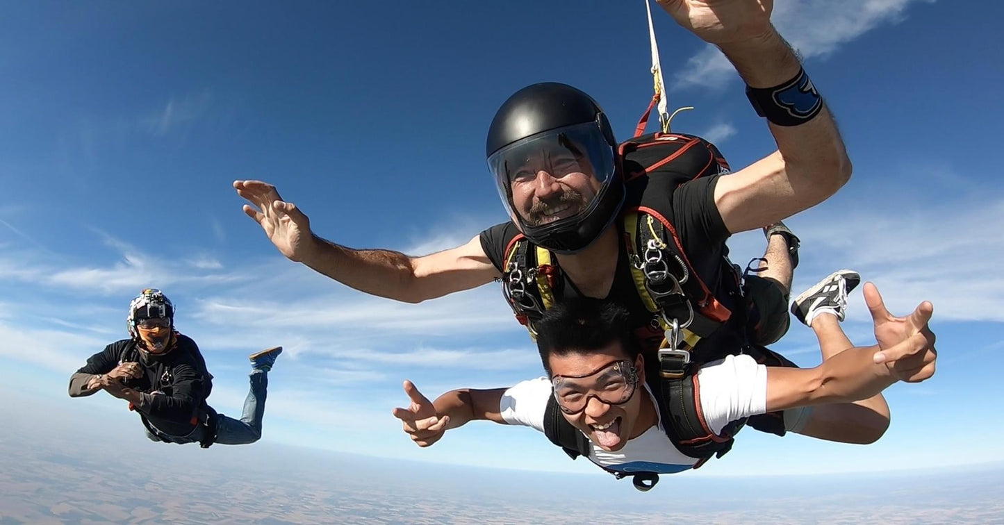 Baptême en Parachute Tandem
