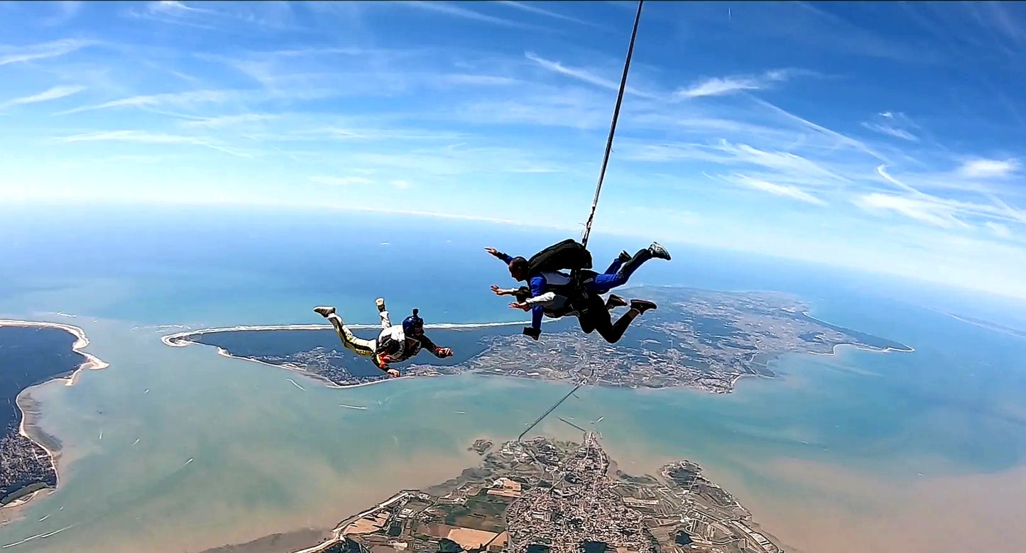 Baptême en Parachute Tandem